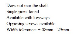 MSP Two-Piece Clamp Style Collar MSP-3 MSP-4 MSP-5 MSP-6 MSP-7 MSP-8 MSP-9 MSP-10 MSP-11 MSP-12 MSP-13 MSP-14 MSP-15