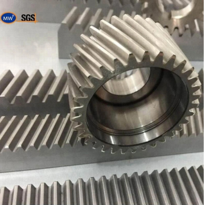China MW High Quality Industrial Engraving Spur Helical M1 M1.5 M2 M2.5 M3 M4 M5 M6 M8 Dp Cp Steel Gear Rack for CNC Machine supplier
