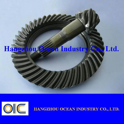 China Steel Helical Bevel Gear Pinion supplier
