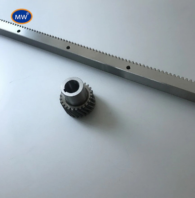 China CNC Machine Galvanized Steel Spur Helical Gear Rack for Engraving Machine supplier