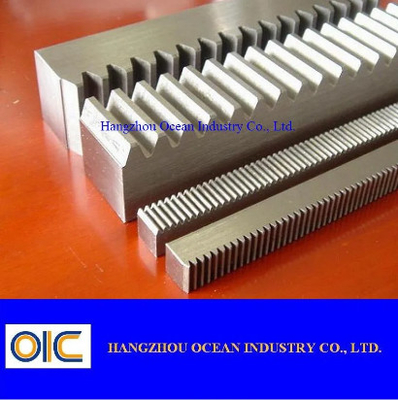 China Basic Customization Industrial Engraving Spur Helical Steel Gear Rack for CNC Machine supplier