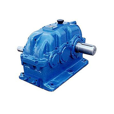 China Grease Lubrication Double Reduction Worm Gear Reducer Cast Iron Durable Industrial Gearbox for Heavy Duty Applications supplier