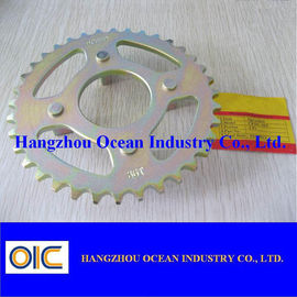 China Motorcycle Sprockets , type YAMAHA DT50 , GT50 , RD50 , RX50 , YB50 , RD75 supplier