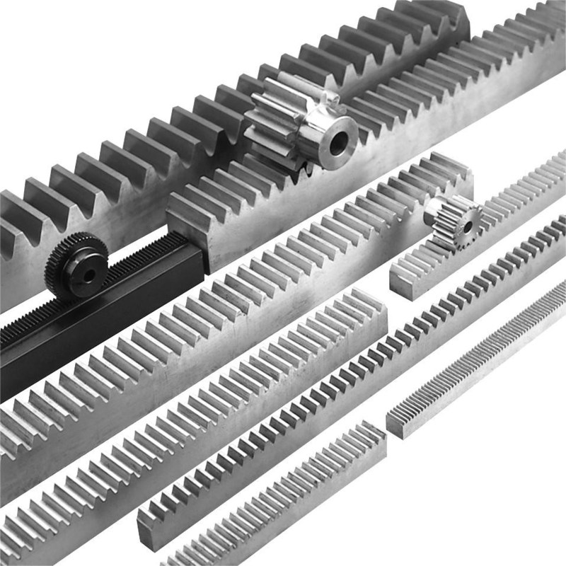 Gate Motor Tooth Rack Nature Steel Heavy Duty Storage Machined Gear Racks for Sliding Gate Motors