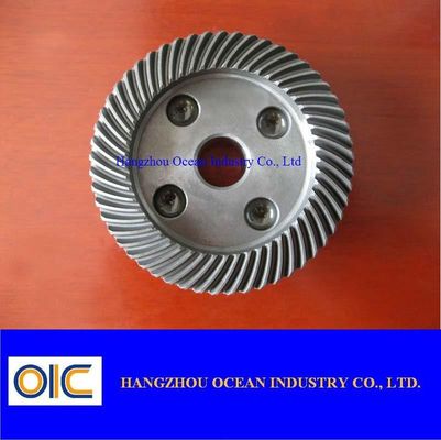 Accuracy 5 to 7 Spiral Bevel Gear Length Of Pinion 269mm Pitch Diameter 3 Inches ideal for Precision Mechanical Systems supplier