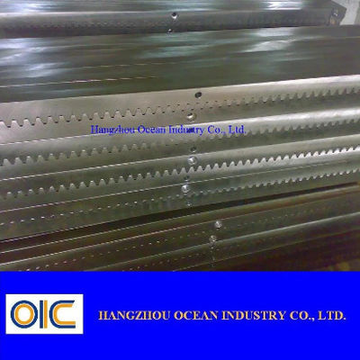 Smooth and Quiet Operation Guaranteed with 500kg Load Capacity Sliding Gate Gear Rack 20mm Pitch Straight Tooth supplier