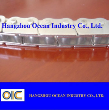 PP/PVC Booth Bucket Elevator Conveyor Chain for Temperature Environments supplier