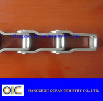 2 Inches Conveyor Chain with 5000 Lbs Load Capacity for Coating Lines and Baking Ovens supplier