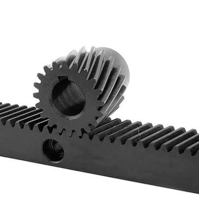 Black Oxide Gear Racks Module 1.0 Precision Machined Rack Gear Parts for Conveyor Systems and Automated Production Lines supplier