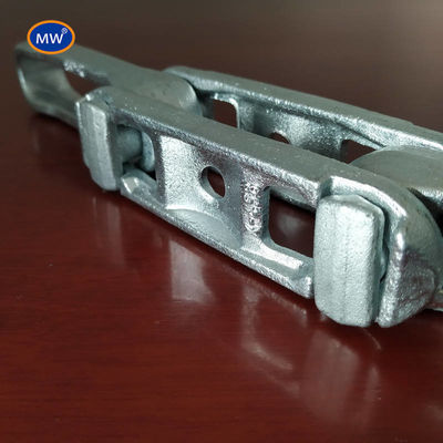 Straight Link Drop Forged Rivetless Chain Solid Pin Oval Link Shape Suitable For Industrial Machinery Power Transmission supplier