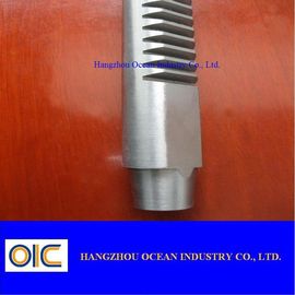 Heavy Duty Steel Straight Gear Rack with Tooth Profile Nature supplier