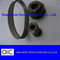 Black Rubber Timing Belt type T2.5 Power Transmission Belts supplier