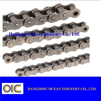 Width 1 8 Inch Power Transmission Chains Oil Lubrication Length 10 Feet Suitable For Heavy Duty Machinery Applications supplier