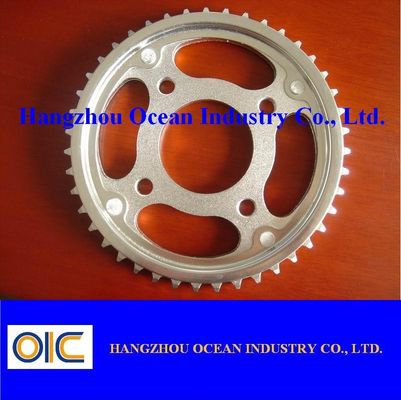Easy Installation Motorcycle Sprockets Black Durable Motorcycle Parts Designed to Improve Chain Drive System Reliability supplier