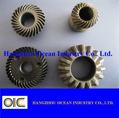 Anti Oil Surface Spiral Bevel Gear Featuring 20 Degree Pressure Angle and 3 Inches Pitch Diameter Suitable for Heavy Duty supplier