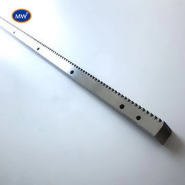 Nature Black Oxide Color Straight Teeth 1.0M 1000mm Rack For Sliding Gate Motor supplier