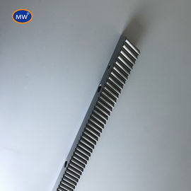 Nature Black Oxide Color Straight Teeth 1.0M 1000mm Rack For Sliding Gate Motor supplier