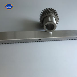 Nature Black Oxide Color Straight Teeth 1.0M 1000mm Rack For Sliding Gate Motor supplier