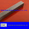 M4 Steel Gear Rack With Low Noise / Smooth And Steady CNC Machined supplier