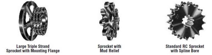 Martin Sprockets , type 25A , 35A , 40A , 50A , 60A , 80A , 100A , 120A , 140A , 160A