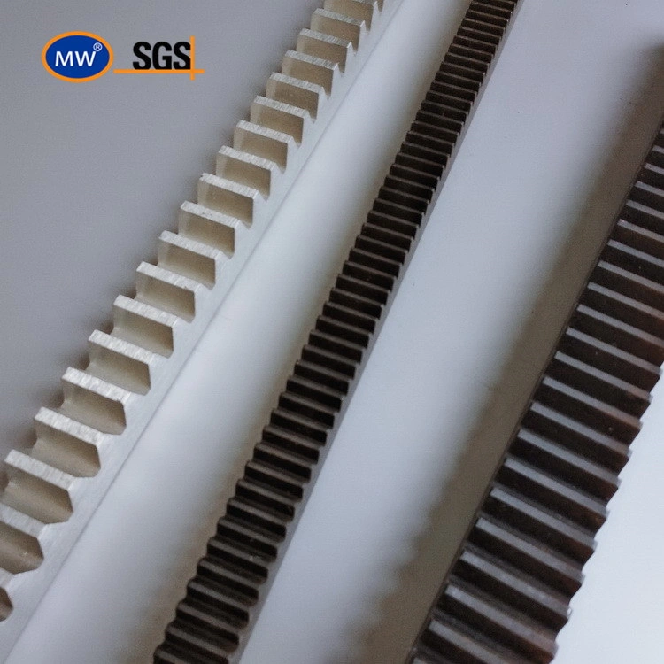 CNC Machine Galvanized Steel Spur Helical Gear Rack for Engraving Machine