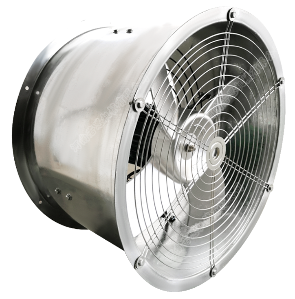 What is an axial flow fan?